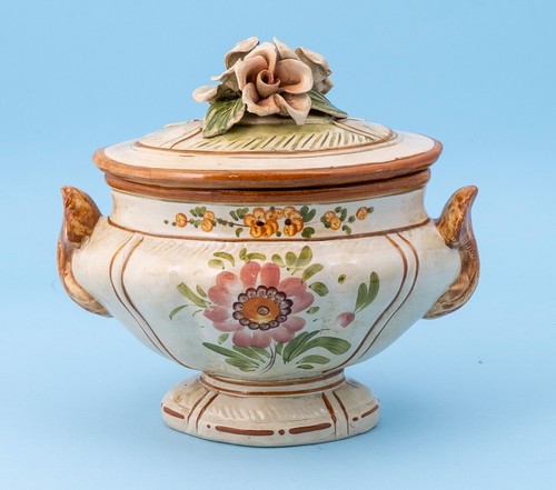 Zuppiera ceramica bassano - zuppiera,