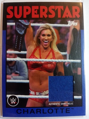 Wwe charlotte 2016 topps - wwe,