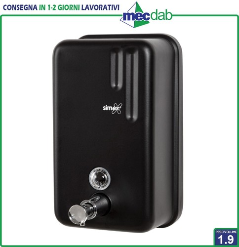 Dispenser sapone liquido nero - dispenser,