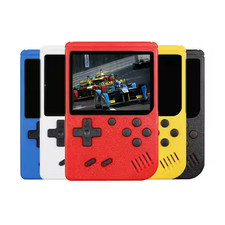 CONSOLE PORTATILE VIDEOGIOCO 400 GIOCHI SCHERMO COLORI RETRO' GAME BOX