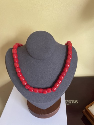 Collana perle corallo - collana,