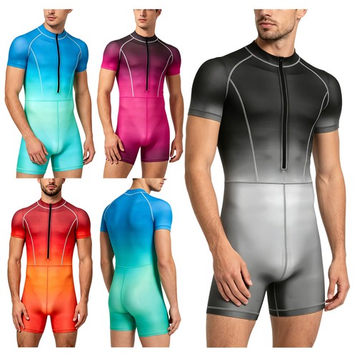 Body uomo piscina pezzo unico