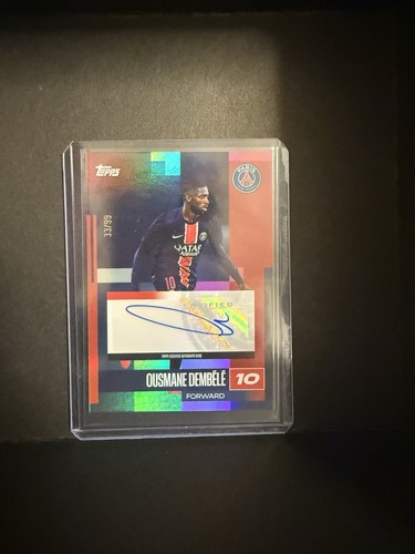 Ousmane dembele topps paris - ousmane,