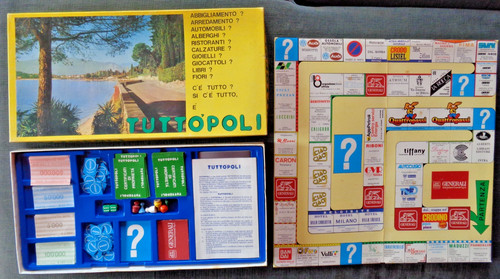 Tuttopoli gioco scatola - tuttopoli,