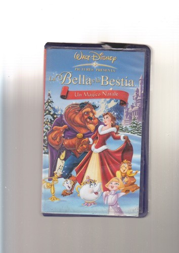 Vhs walt disney bella la - vhs,