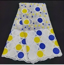 tessuto pizzo africano 5 metri