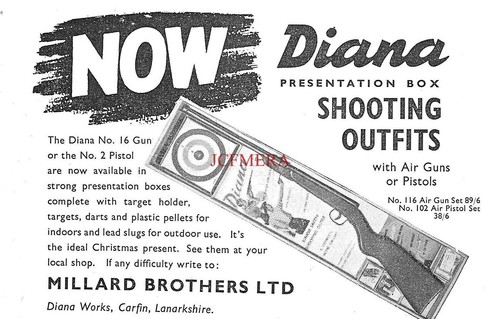 Diana air gun shooting outfits - diana,