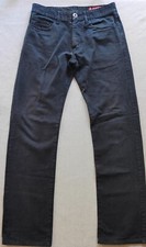 Pantaloni Jeans Murphy & Nye Uomo 100% Cotone Style Cantier Nero 30