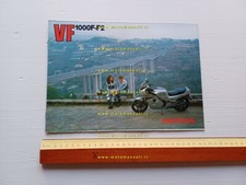 Honda VF 1000 F  - VF 1000 F2 1985 depliant ITALIANO originale