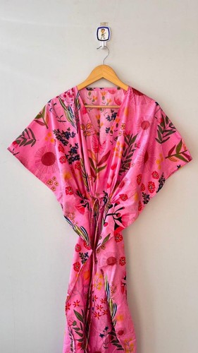 Robe maxi kaftan coton - kaftan,