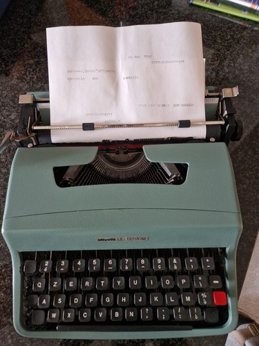 Macchina scrivere olivetti - macchina,