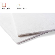 CARTA CERAMICA GUARNIZIONE 30cmx60cm SP 5 MM  CALDAIE-STUFE-CAMINI RAVELLI CLAM