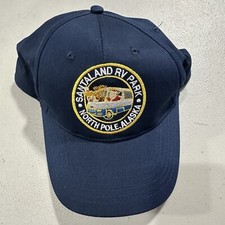 Santaland RV Park Berretto Baseball Uomo Regolabile Blu Polo Nord Alaska
