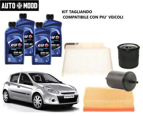 Kit tagliando renault clio - kit,