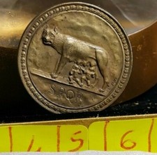 PIN SPILLA DISTINTIVO PROVA PIASTRA S.P.Q.R. ROMOLO E REMO LUPA ROMA FIRMATA