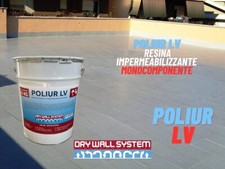 POLIUR LV RESINA POLIUREICA IMPERMEABILIZZANTE TERRAZZI CARRABILE 