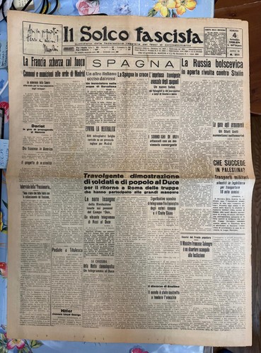 Solco fascista quotidiano - solco,