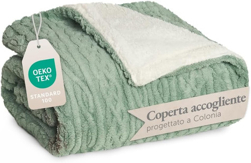 Coperta pile plaid 150x200 - coperta,