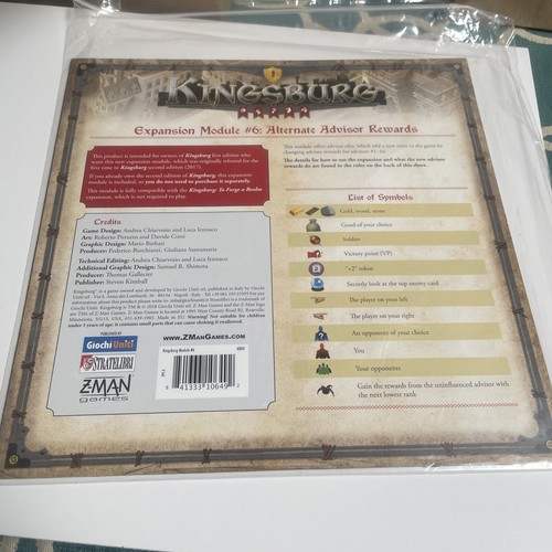 Boardgame kingsburg modulo - boardgame, 6