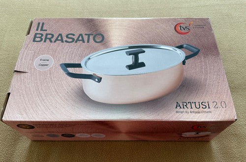 Casseruola ovale rame - in,