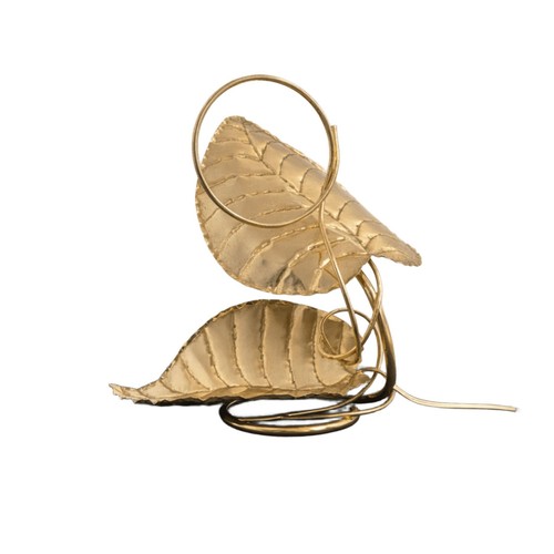 Italian brass leaf - , table