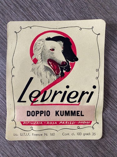 Etichetta liquore - da,