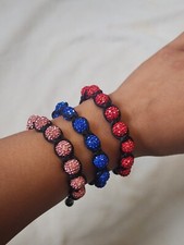 Swarovski Shamballa Crystal Bracelets Beautiful pulsera (Various Colors/Styles)