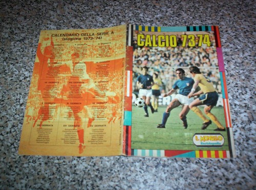 Album figurine calcio - calcio, 73-74