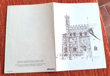 ALITALIA MENU' ANNI 80 ITALIA