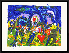 MARIO SCHIFANO-  SERIGRAFIA