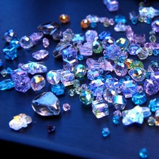  One box mix style perle di vetro crital AB colore perline di vetro per fare gioielli