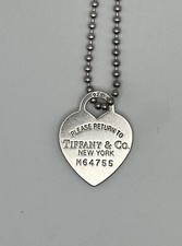 Ciondolo cuore Please Return