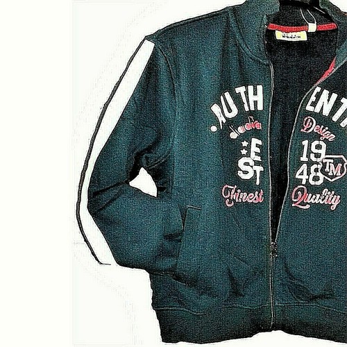 Felpa cotone con zip - con,