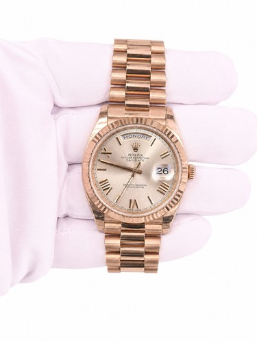 Rolex president oro rosa - president,