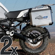 2x GS Vinilo maletas moto