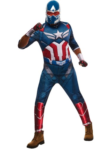 Costume uomo capitan america - uomo,