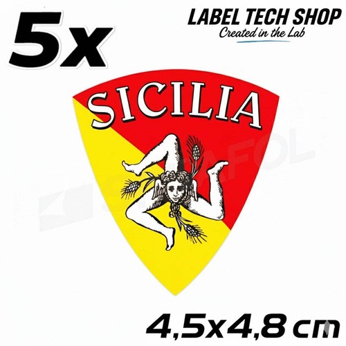 Adesivi sicilia stemma - 5,