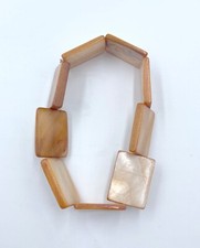 Bracciale Donna Beige Conchiglia Nuovo Bijoux Accessori Regalo Moda