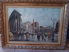 Autentico dipinto olio su tela