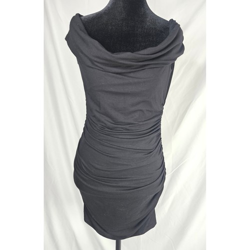 Mini abito bodycon increspato - mini,