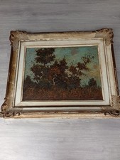 Erminio Rossi paesaggio olio