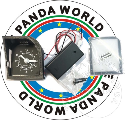 Fiat panda realizzo orologio - panda,