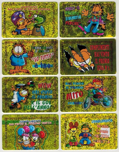 Garfield lotto cards kinder - 8,