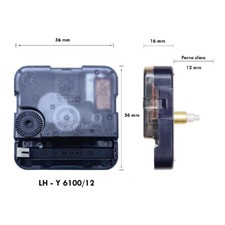 MOVIMENTO PARETE QUARZO Y6100