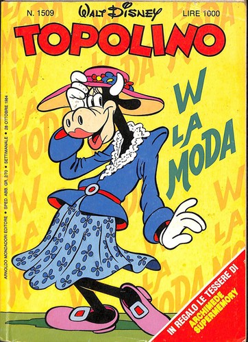 Fumetto topolino walt disney - topolino,