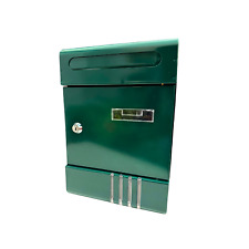 Cassetta postale Verde in metallo da esterno Buca Lettere Resistente e Moderno
