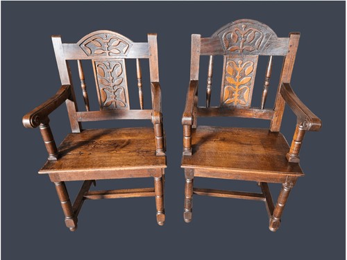 Coppia poltrone legno - poltrone,