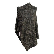 Poncho Caraz assimetrico in