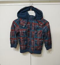 Giubbotto Giacca Leggera bimbo Con cappuccio 3/4 Anni reversible Primavera