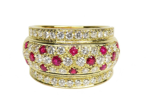 Anello vintage damiani - vintage, rubino